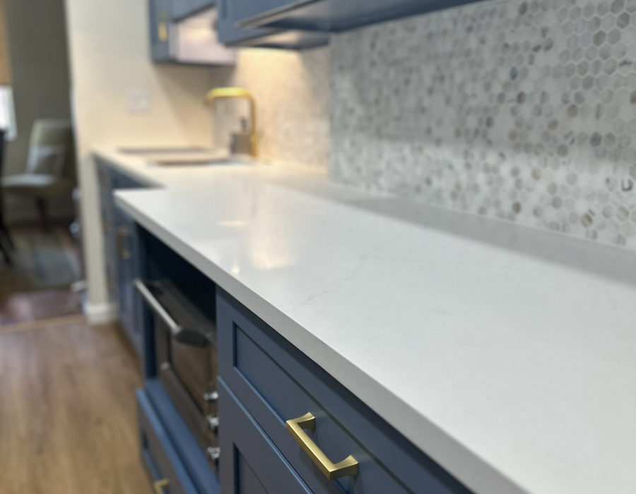 Finished kitchen by Hamlett Renovations