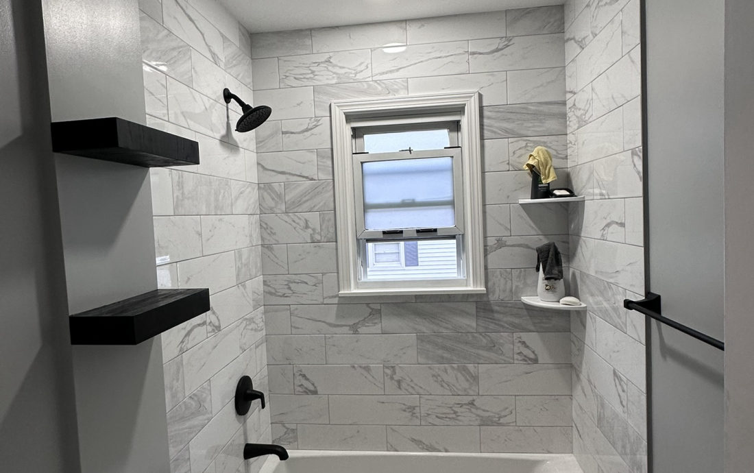 Bathroom after remodel