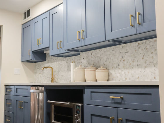 Completed kitchen remodel in Franklin Lakes, NJ